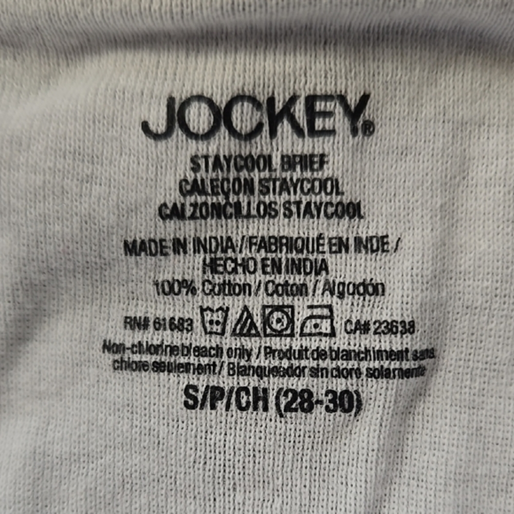 Jockey White Briefs with Classic Style and Soft Cotton-Like Texture - Picture 2 of 3